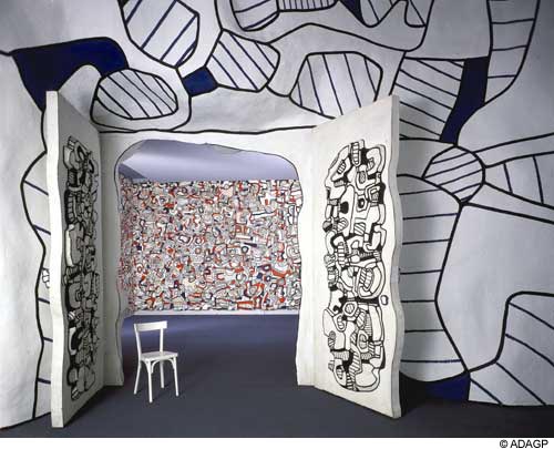 Jean Dubuffet "cabinet logologique", 1974